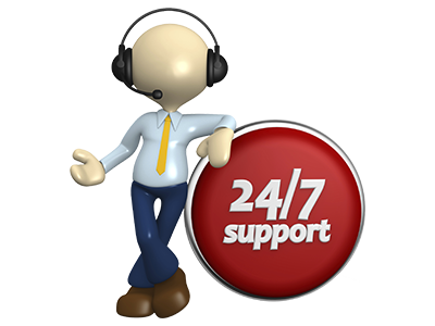 Service client 24h/24 7j/7